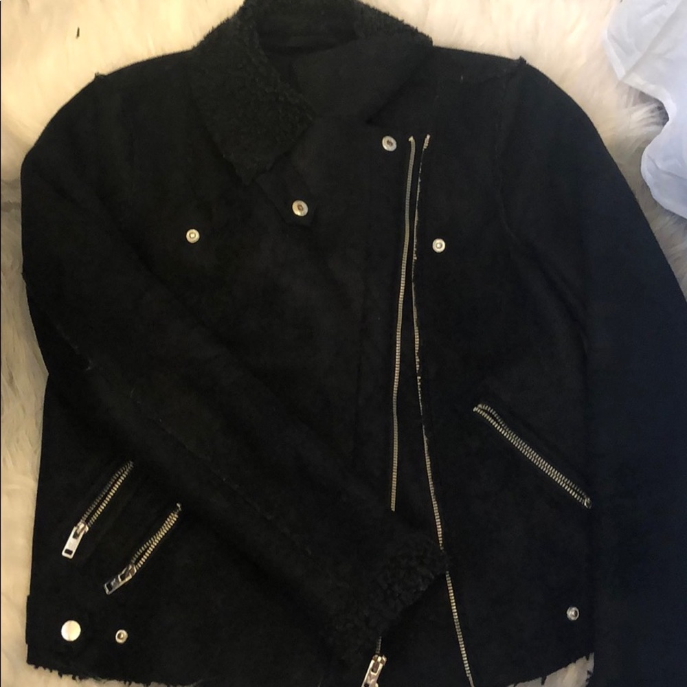 American Eagle Faux Shearling Jacket